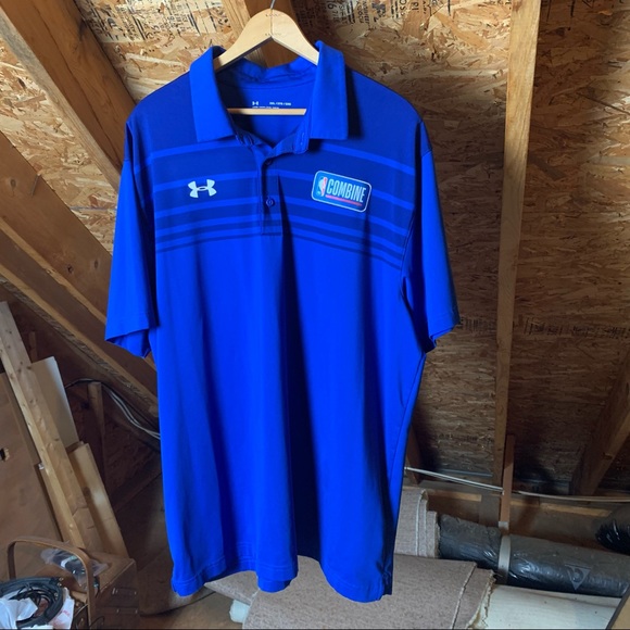 Under Armour NBA Combine Polo Shirt XXL - Picture 1 of 5
